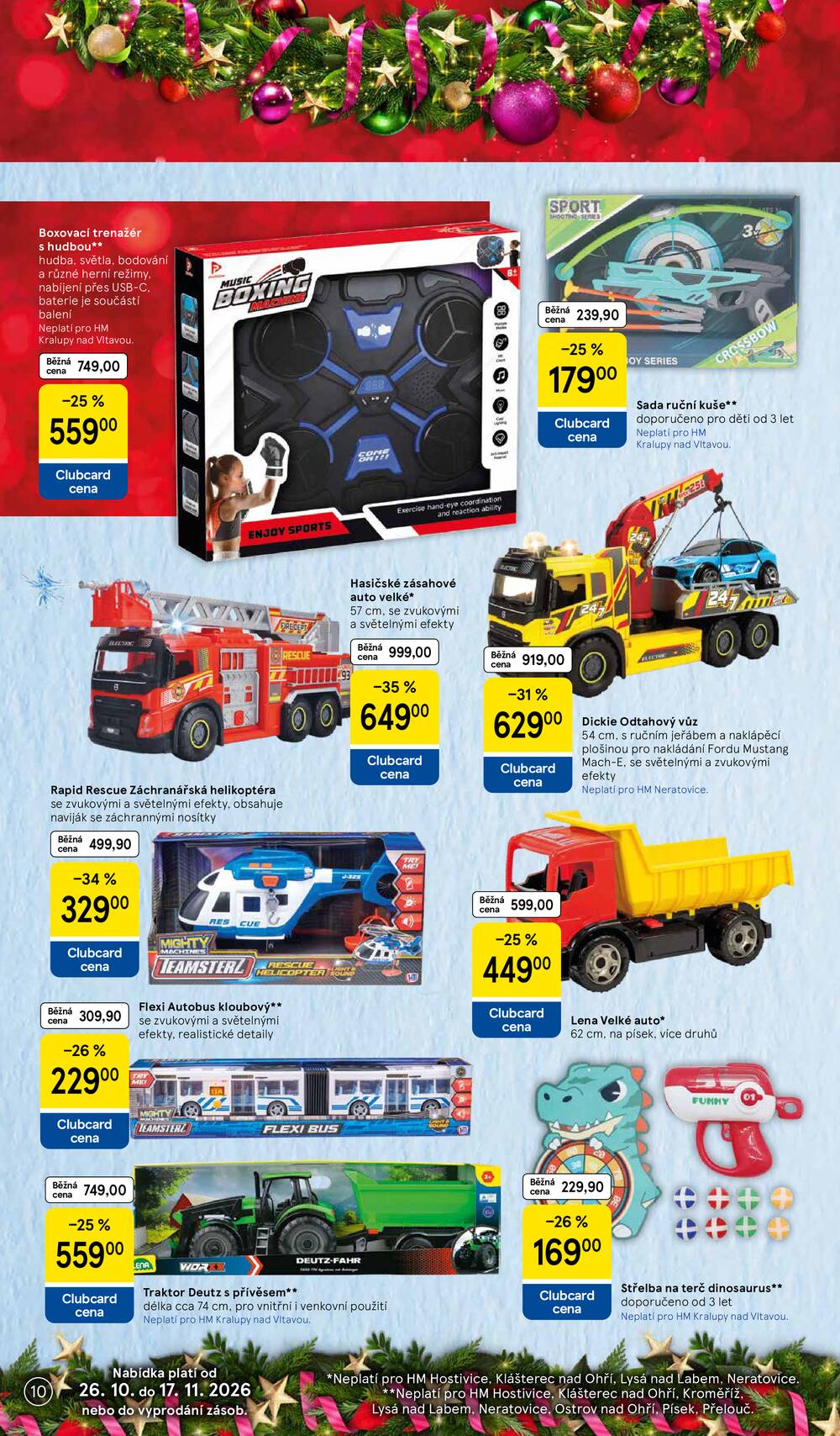 Tesco SPECIÁL hypermarkety  od 26.10. do 17.11.2026