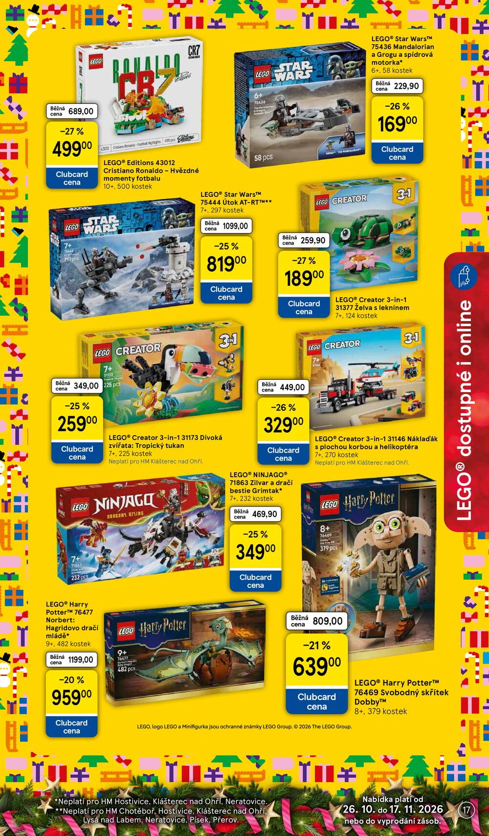 Tesco SPECIÁL hypermarkety  od 26.10. do 17.11.2026