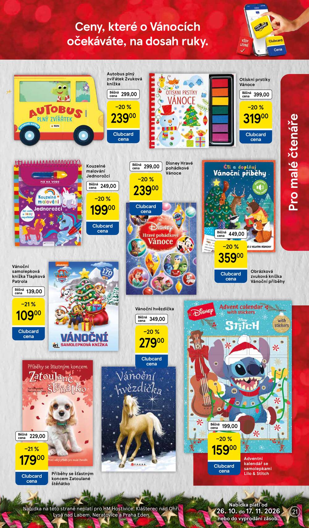 Tesco SPECIÁL hypermarkety  od 26.10. do 17.11.2026
