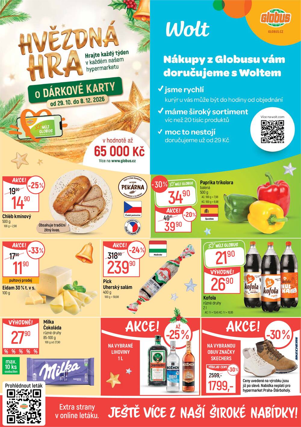 Leták Globus - Akční leták Globus 27.10. - 3.11.2026 - Globus Havířov - strana 2 Leták Globus - Akční leták Globus 27.10. - 3.11.2026 - Globus Havířov - strana 2