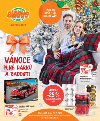 Globus - Akční leták Globus 27.10. - 23.11.2026 - Globus Opava