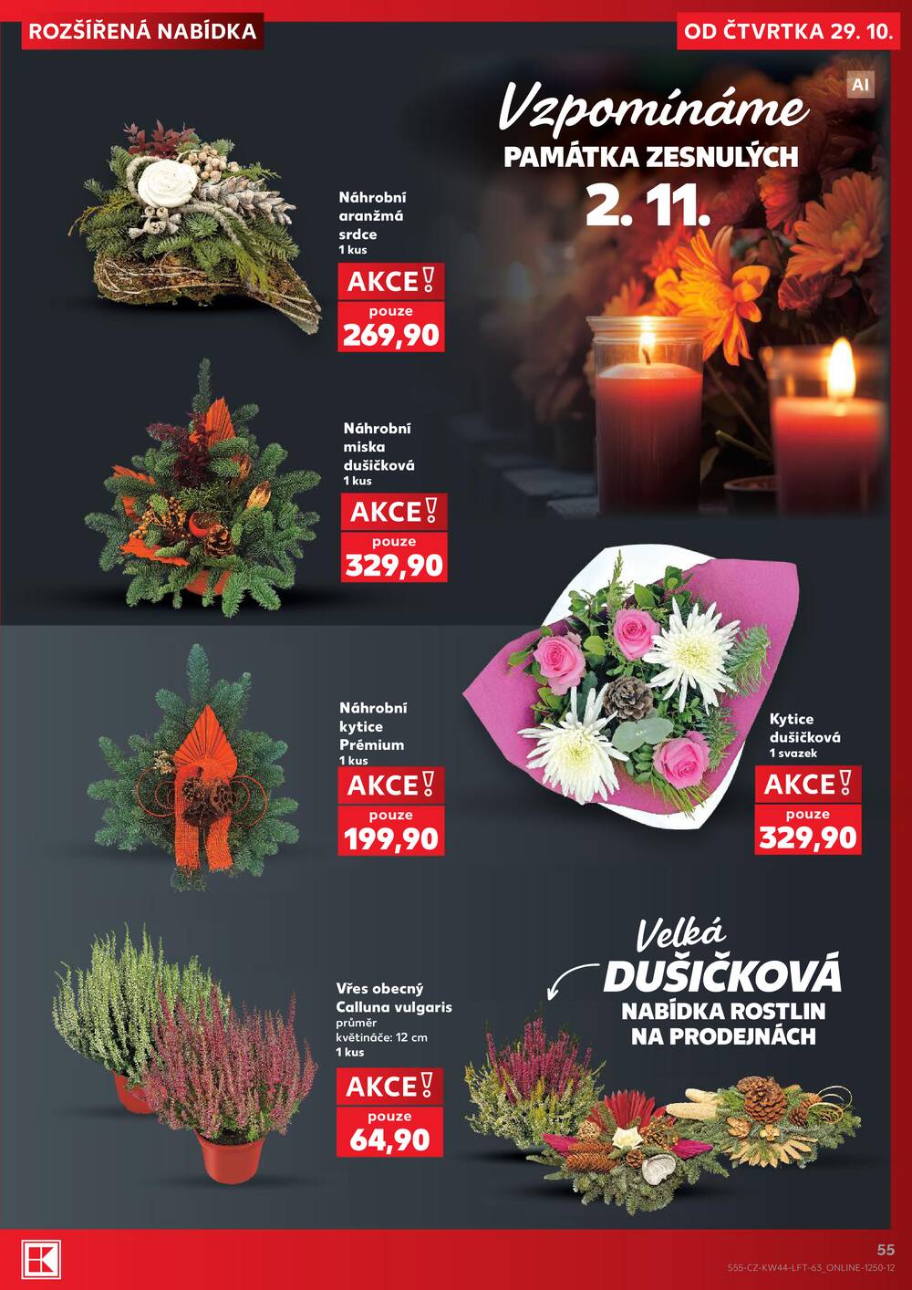 Kaufland 29.10. - 3.11. - Kaufland - Praha 12 (Modřany)
