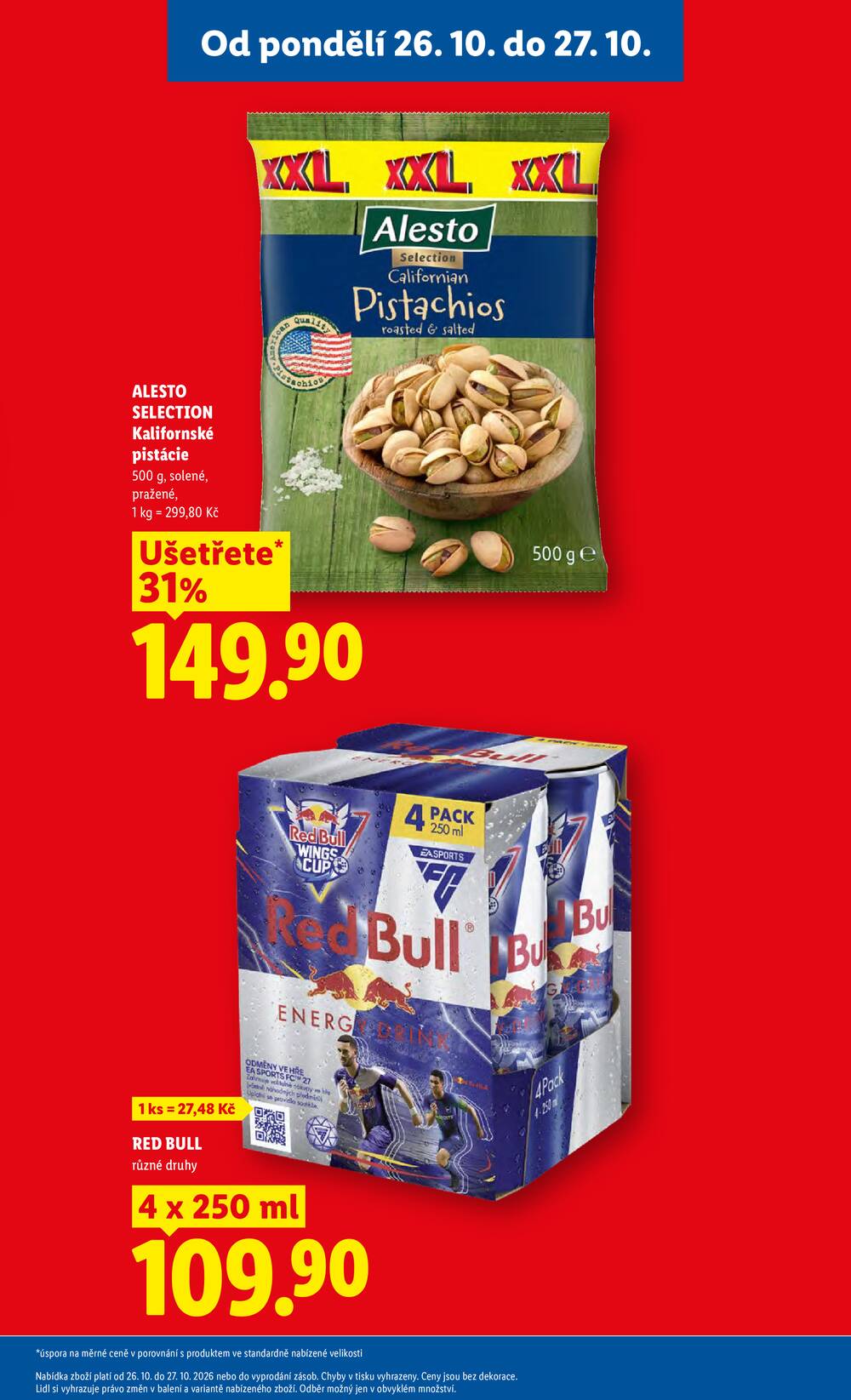 Lidl od 26.10. do 27.10.2026