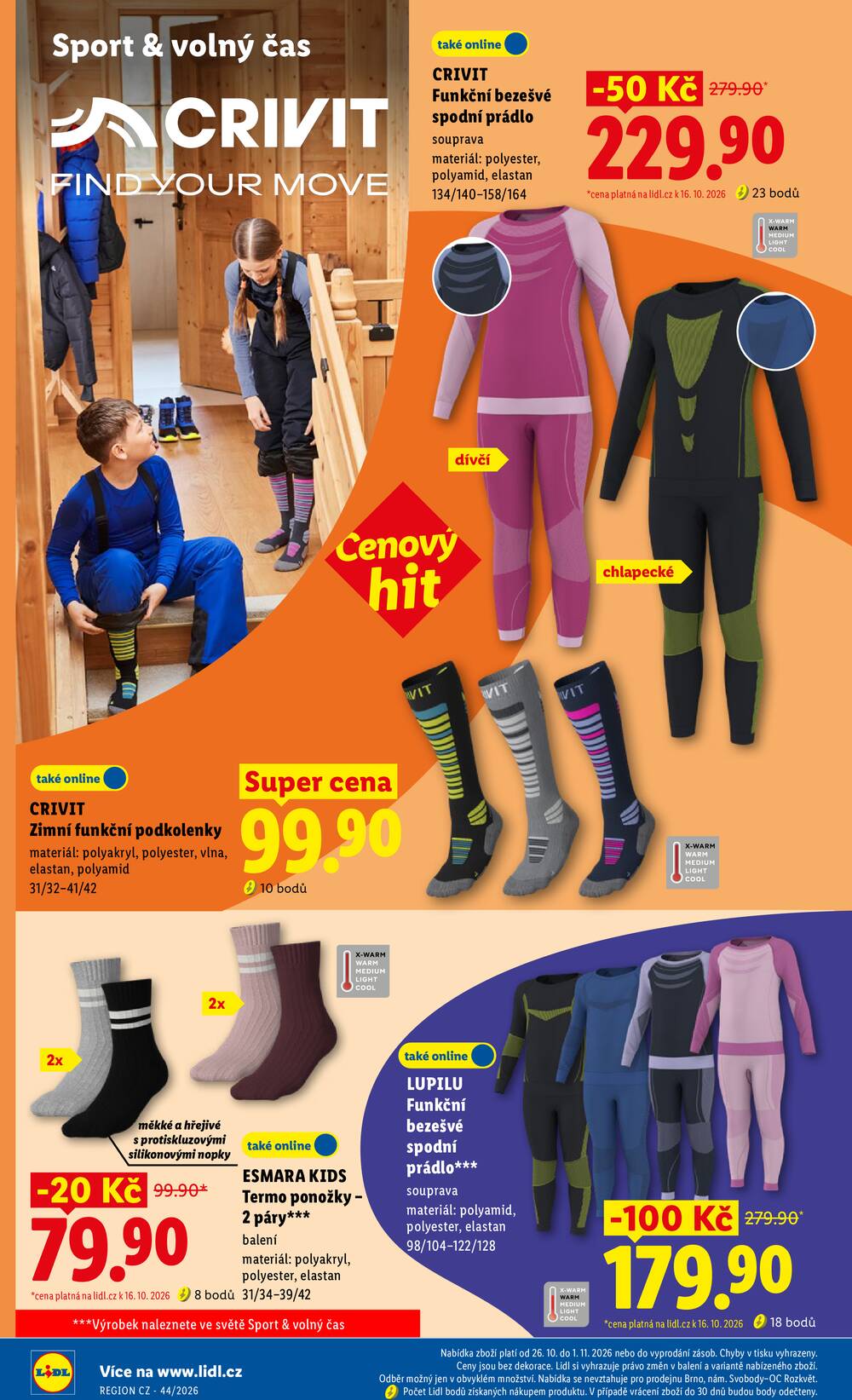 Lidl od 26.10. do 27.10.2026