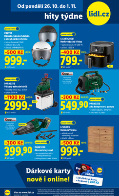 Lidl Čtvrtek od 29.10. do 1.11.2026