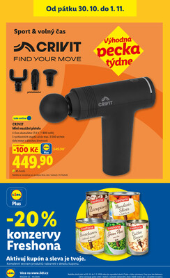 Lidl Čtvrtek od 29.10. do 1.11.2026