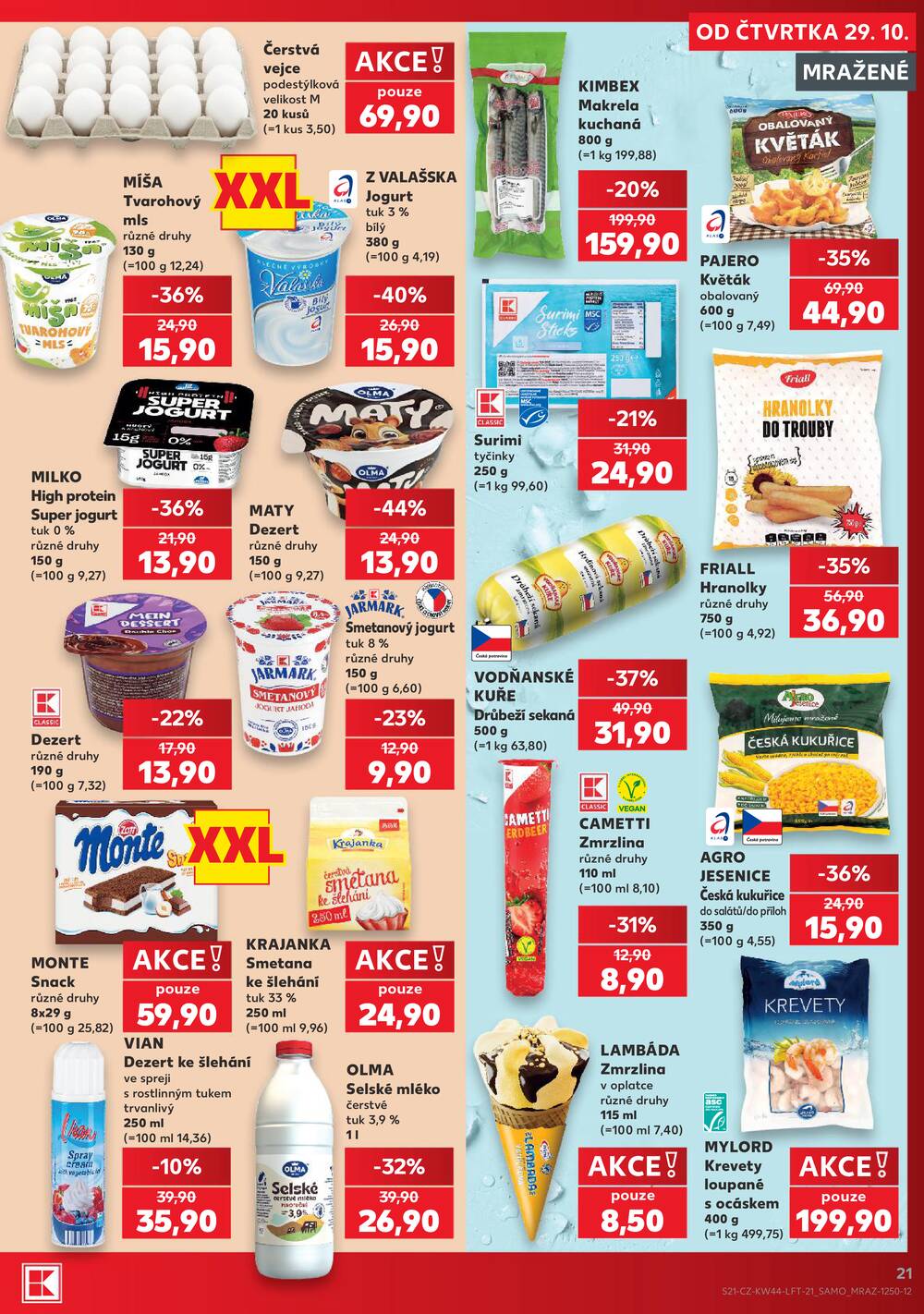 Kaufland 29.10. - 3.11. - Kaufland - Náchod