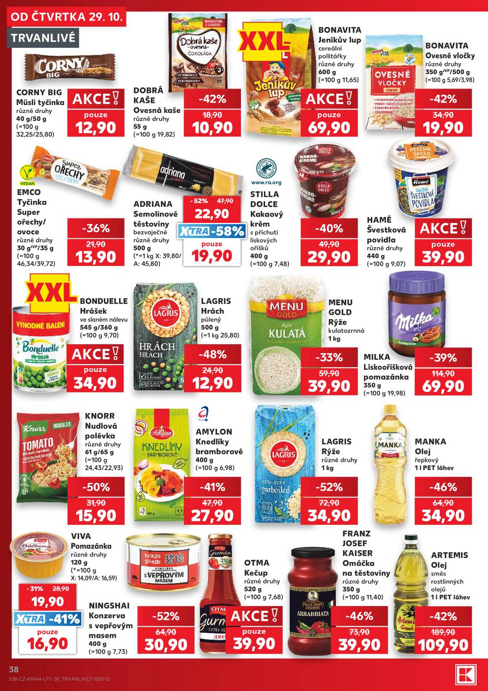 Kaufland 29.10. - 3.11. - Kaufland - Teplice