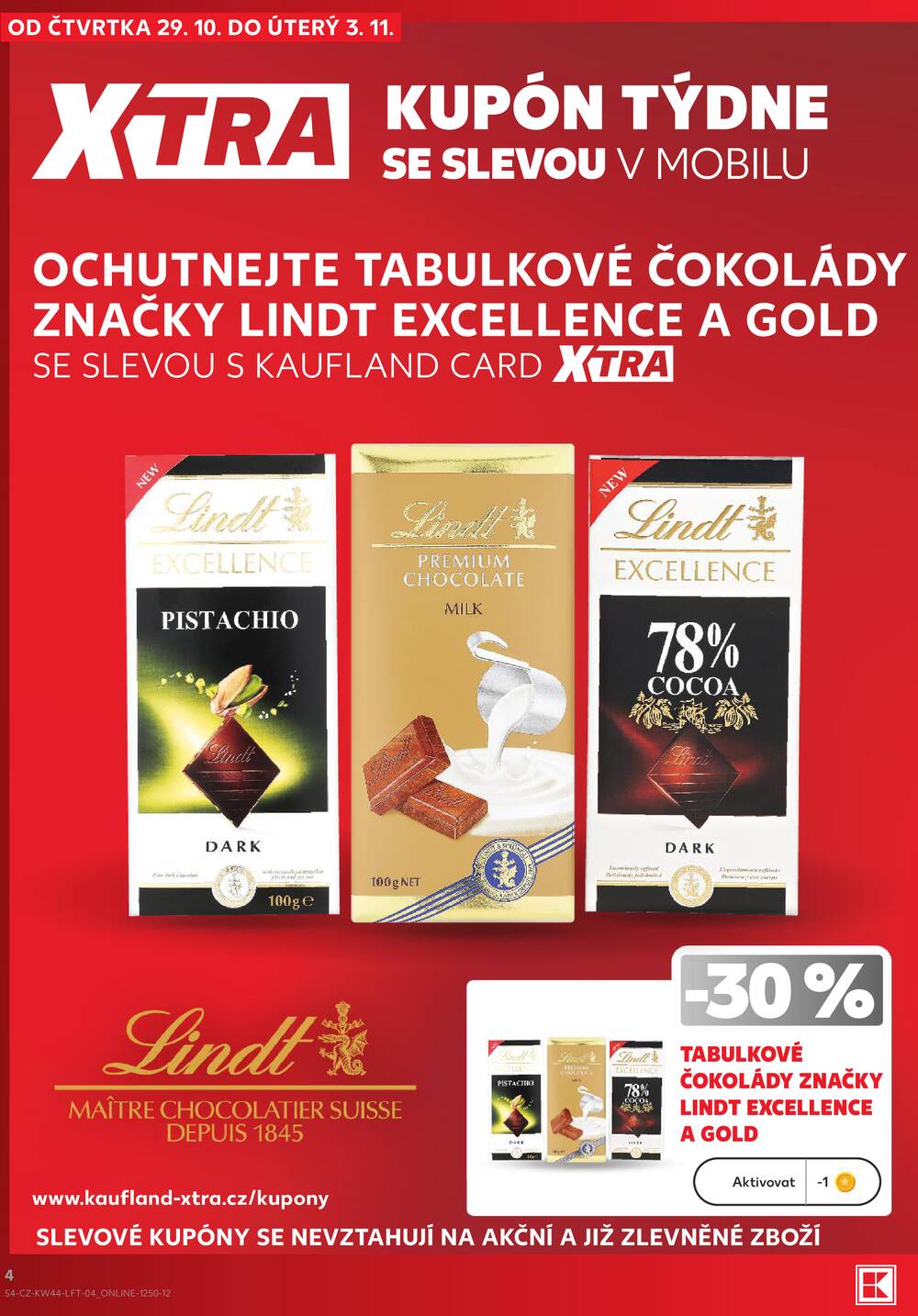 Kaufland 29.10. - 3.11. - Kaufland - Kuřim