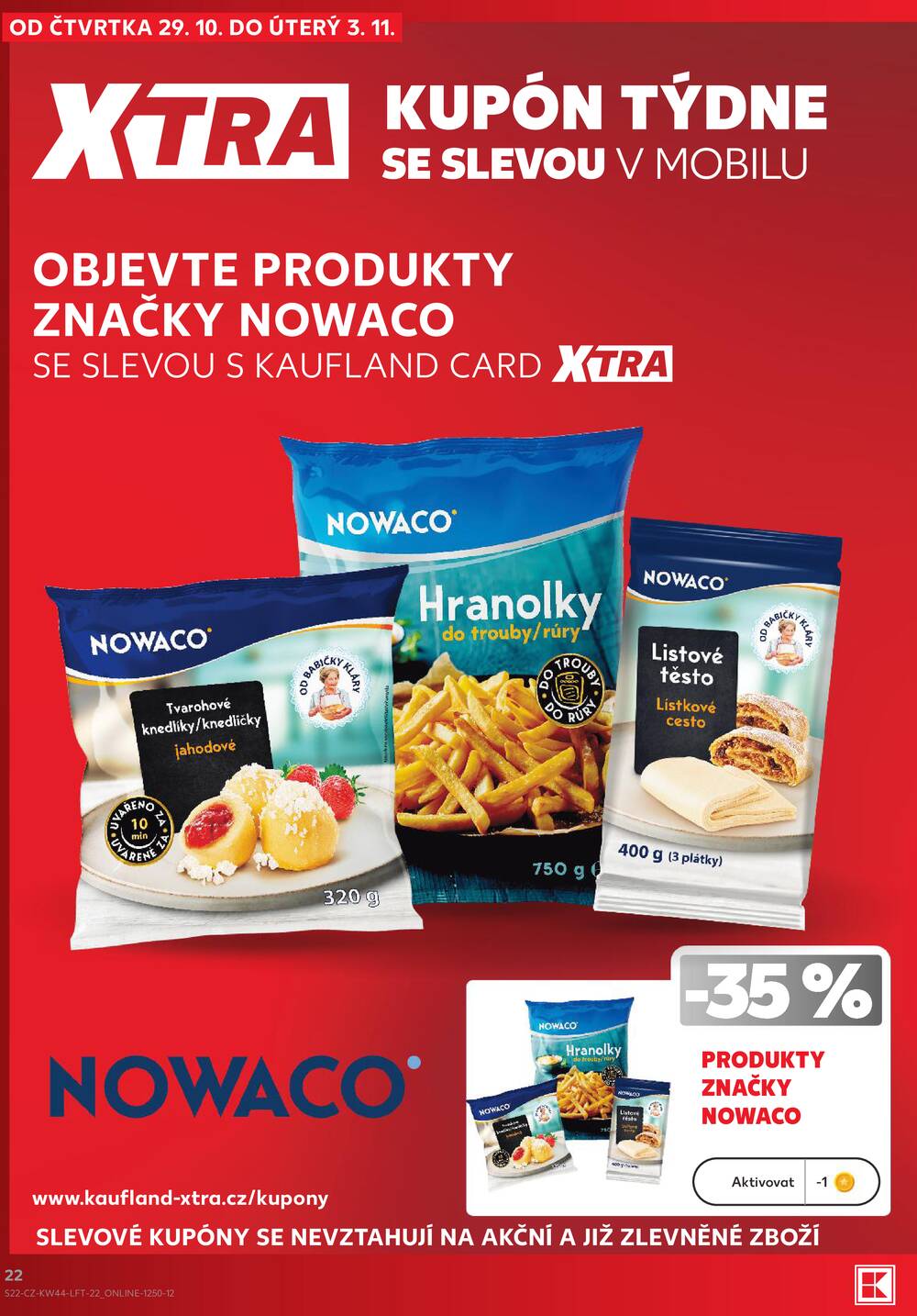 Kaufland 29.10. - 3.11. - Kaufland - Kuřim