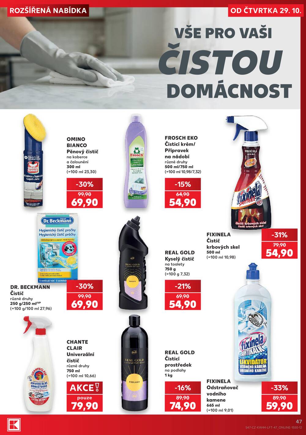 Kaufland 29.10. - 3.11. - Kaufland - Kuřim
