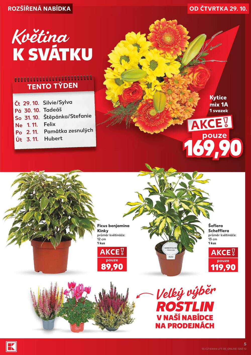 Kaufland 29.10. - 3.11. - Kaufland - Svitavy