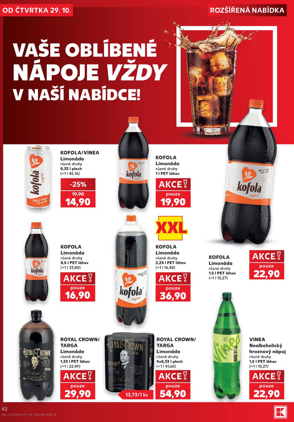 Kaufland 29.10. - 3.11. - Kaufland - Vsetín