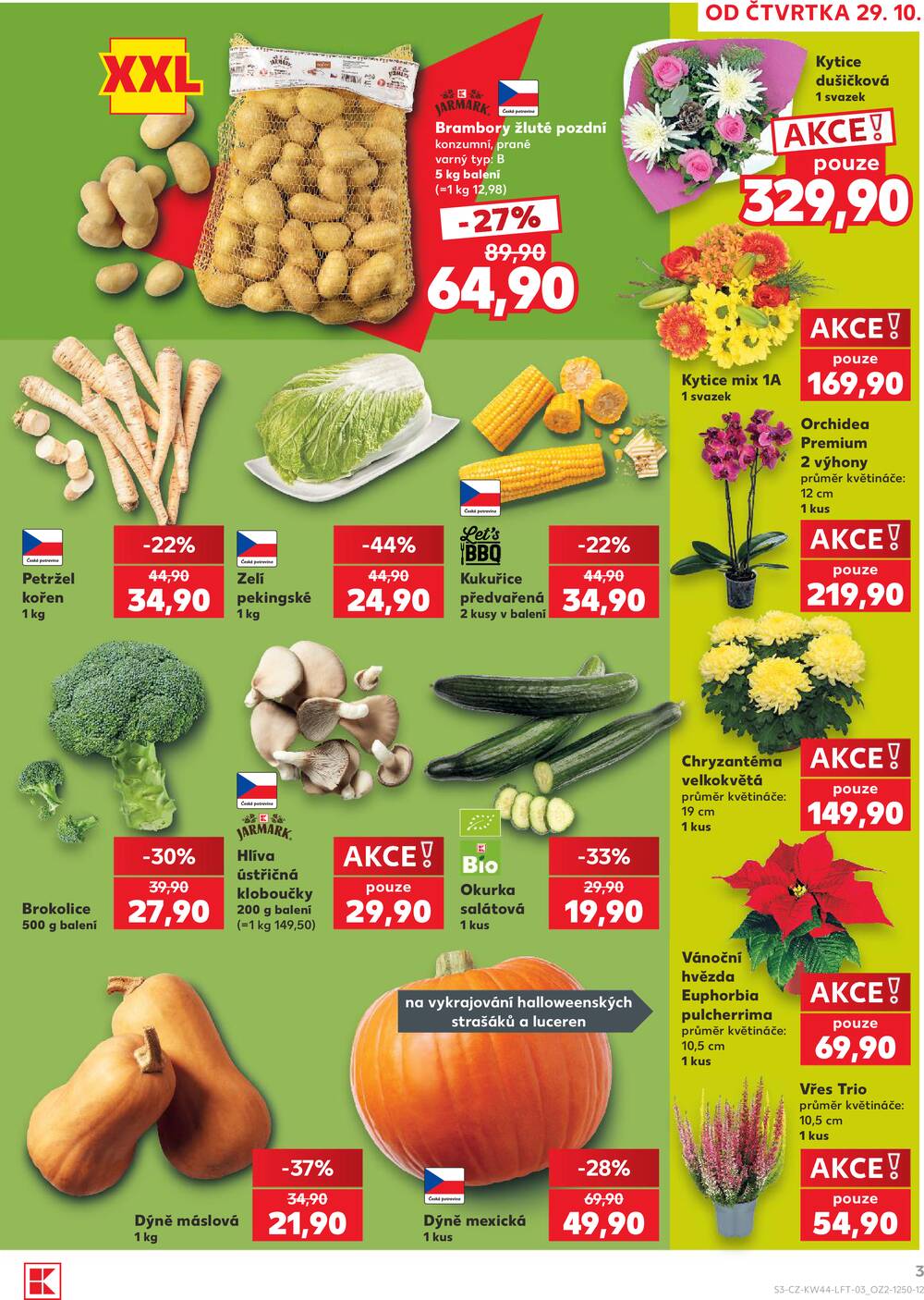 Kaufland 29.10. - 3.11. - Kaufland - Frýdek Místek