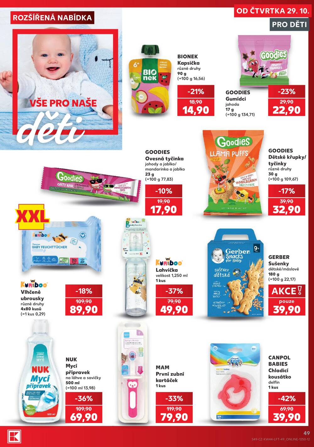 Kaufland 29.10. - 3.11. - Kaufland - Frýdek Místek