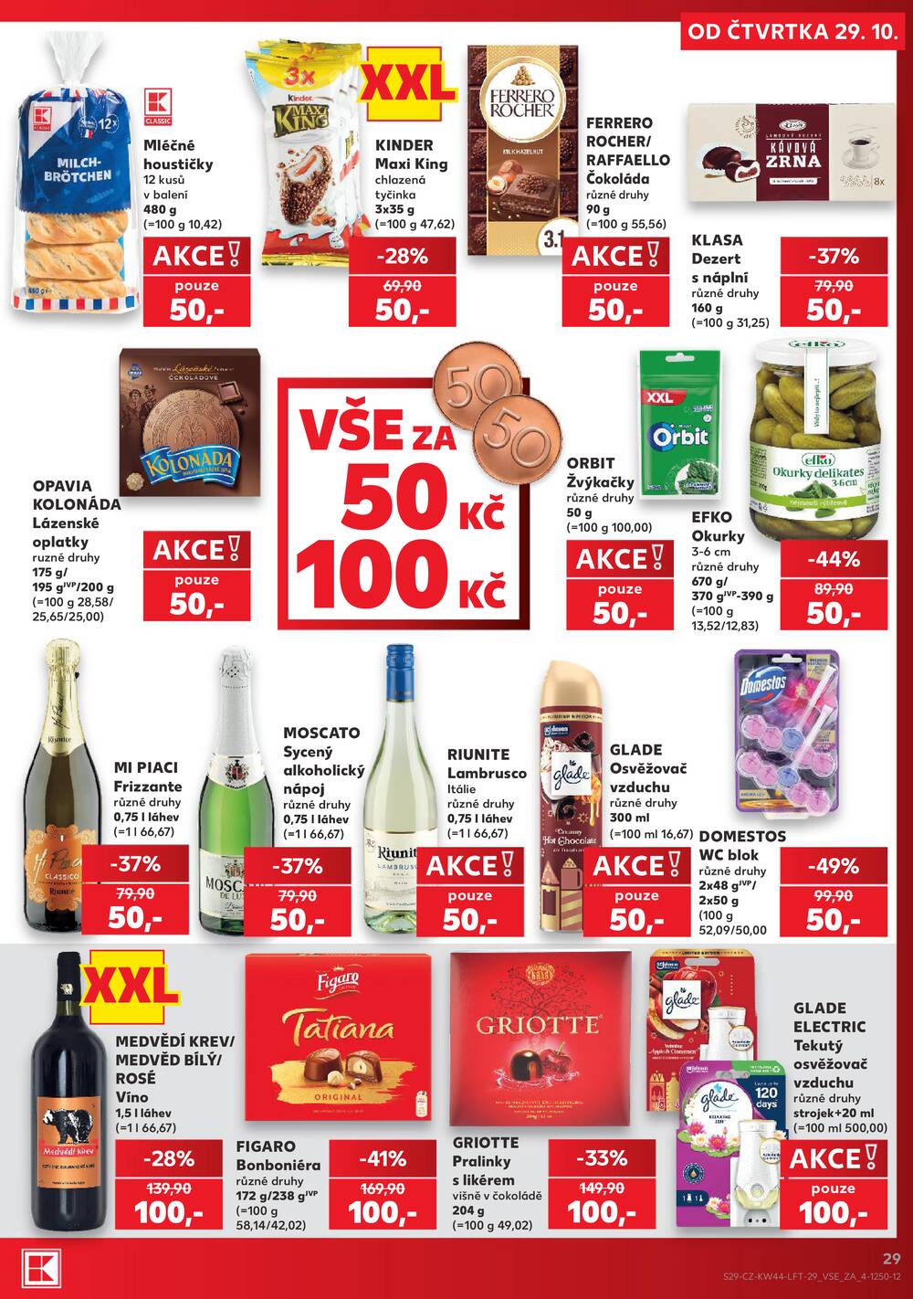 Kaufland 29.10. - 3.11. - Kaufland - Kopřivnice