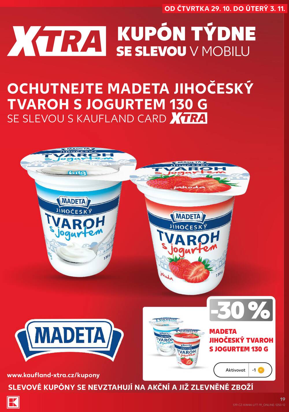 Kaufland 29.10. - 3.11. - Kaufland - Plzeň - Košutka