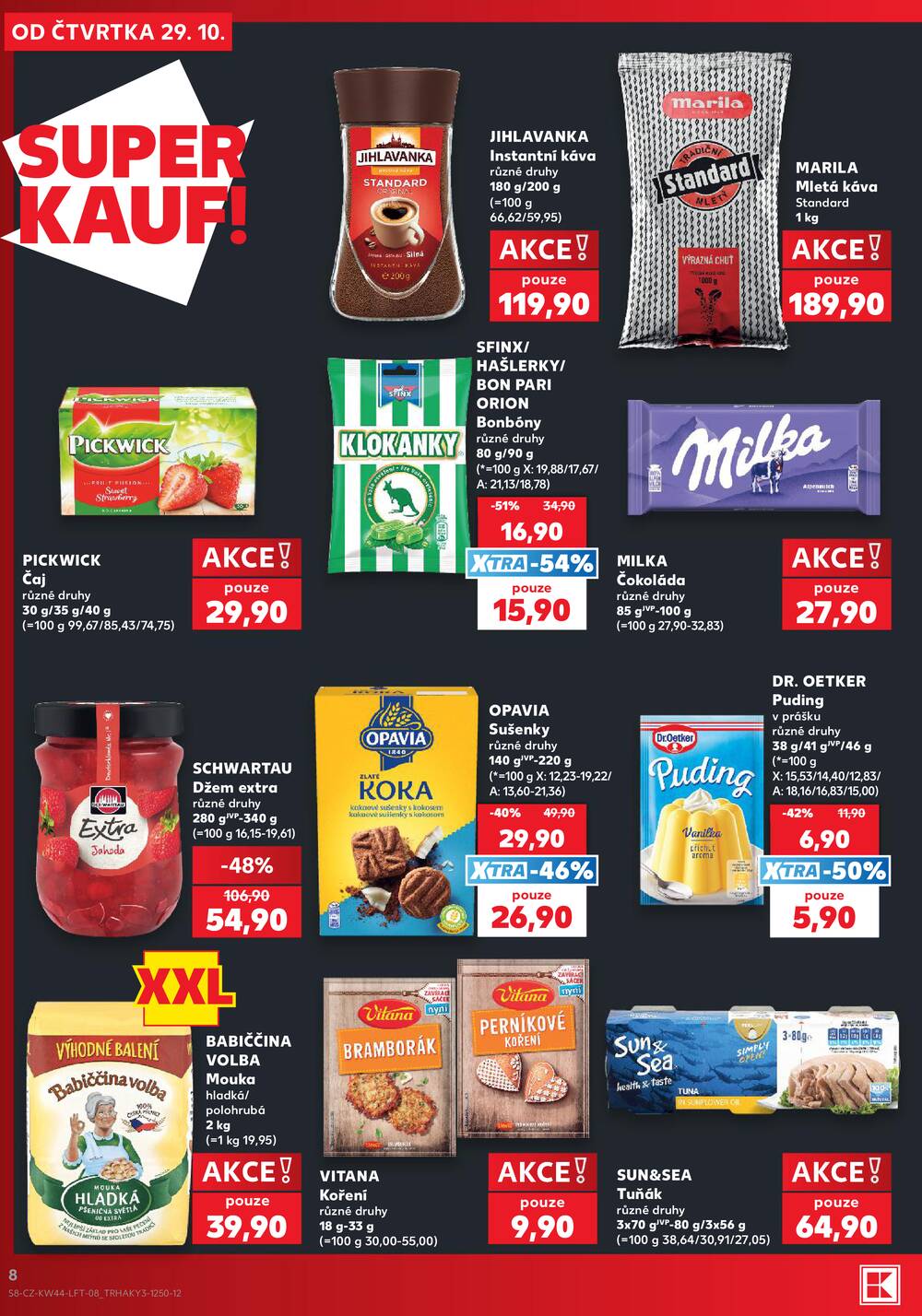 Kaufland 29.10. - 3.11. - Kaufland - Ústí nad Labem (Všebořická)