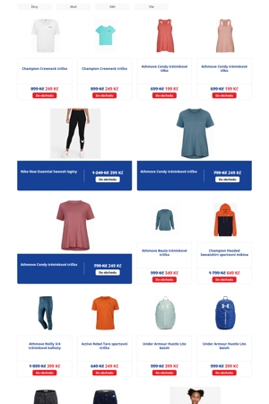 leták Intersport