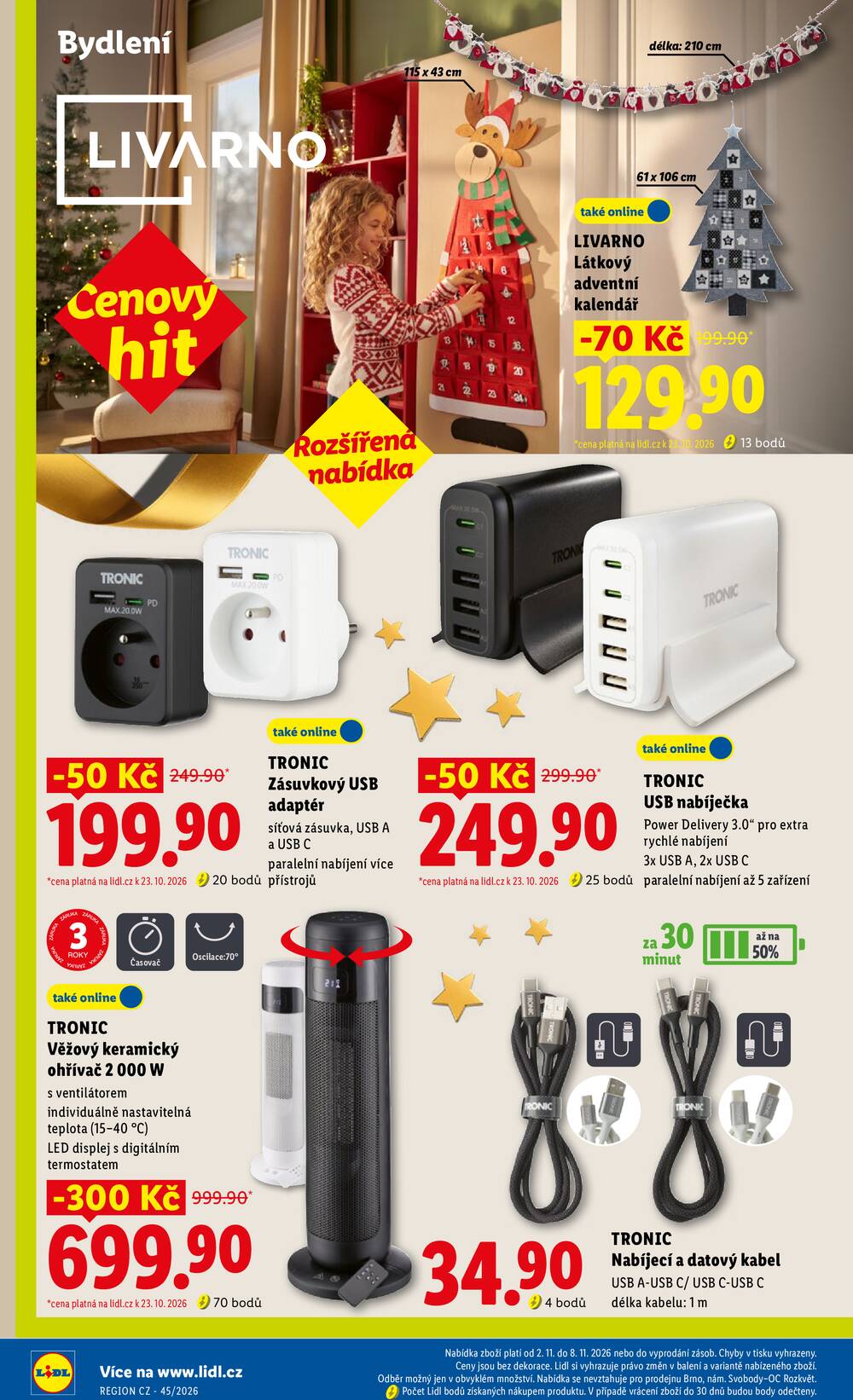 Leták Lidl - Lidl Spotřební zboží 2.11. - 8.11. - strana 10 Leták Lidl - Lidl Spotřební zboží 2.11. - 8.11. - strana 10