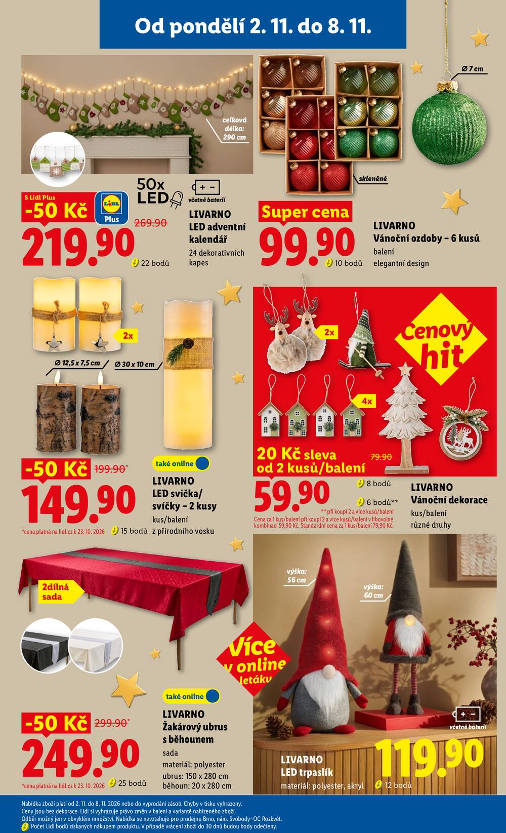 Lidl od 2.11. do 4.11.2026