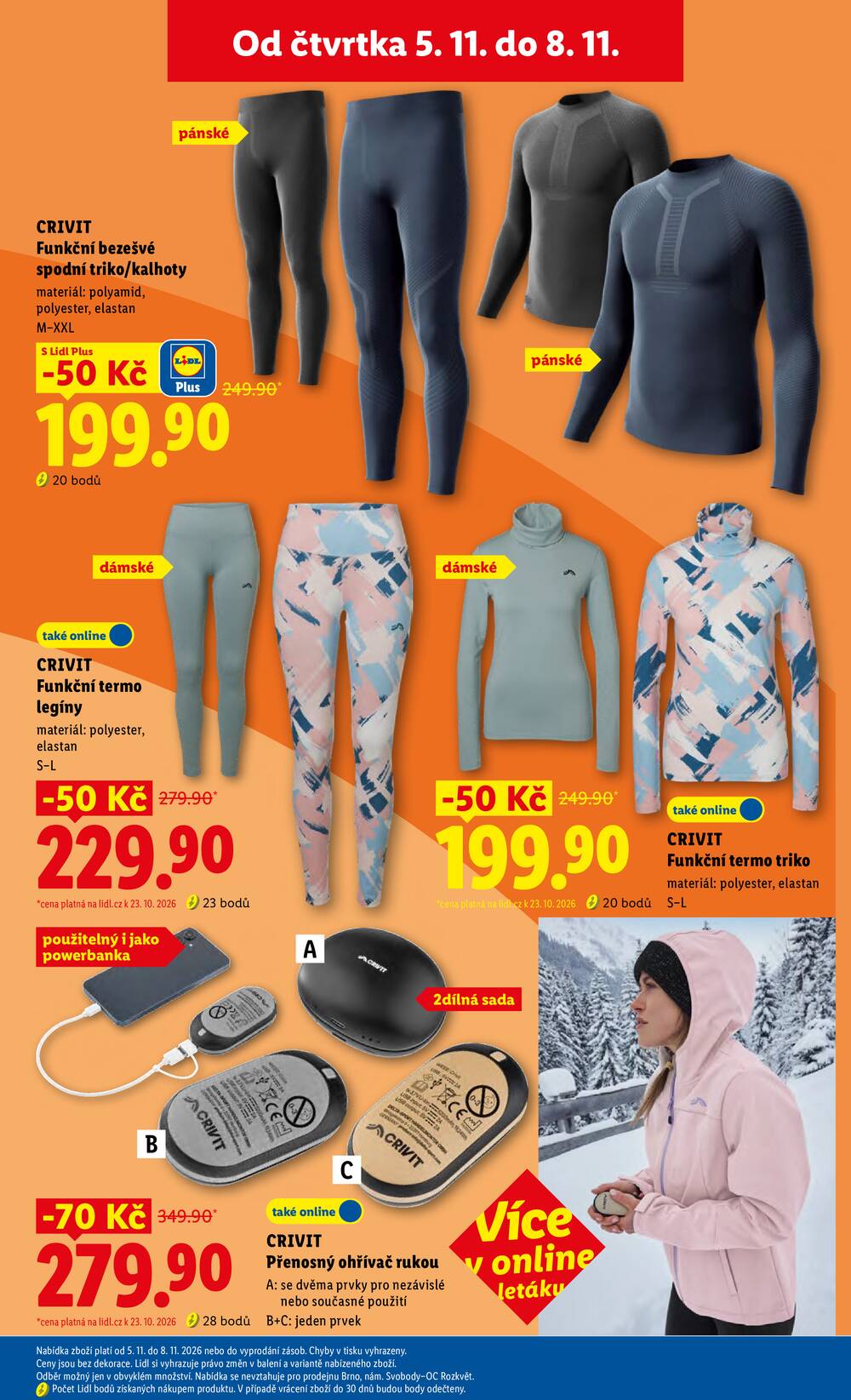 Lidl Čtvrtek od 5.11. do 8.11.2026