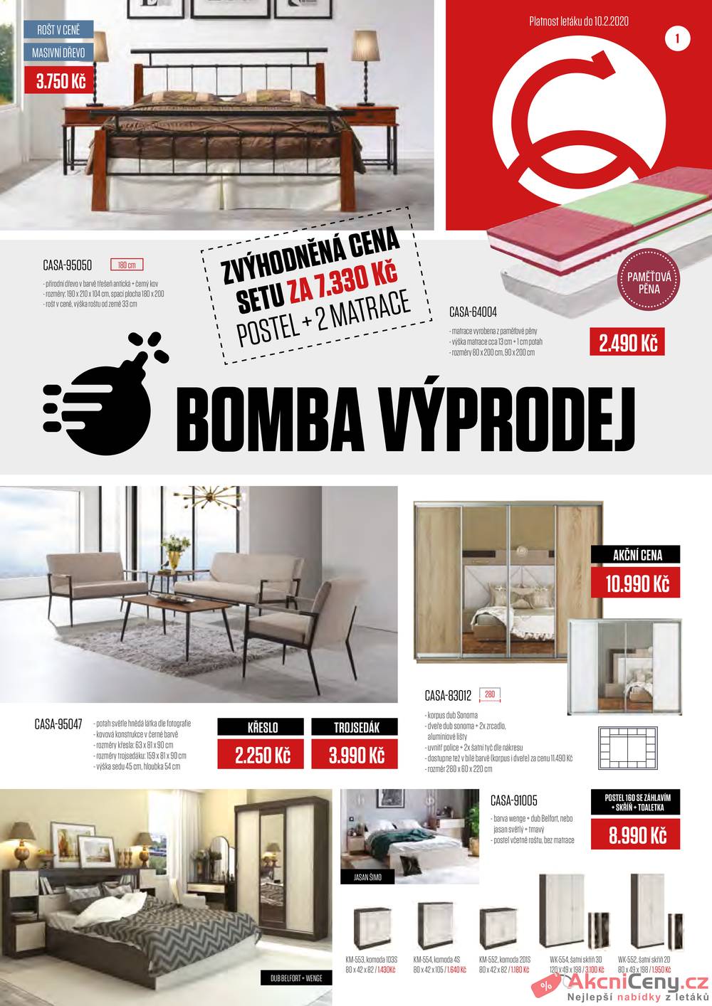 Leták CASARREDO - CASARREDO 6.1. - 10.2. - strana 1 Leták CASARREDO - CASARREDO 6.1. - 10.2. - strana 1