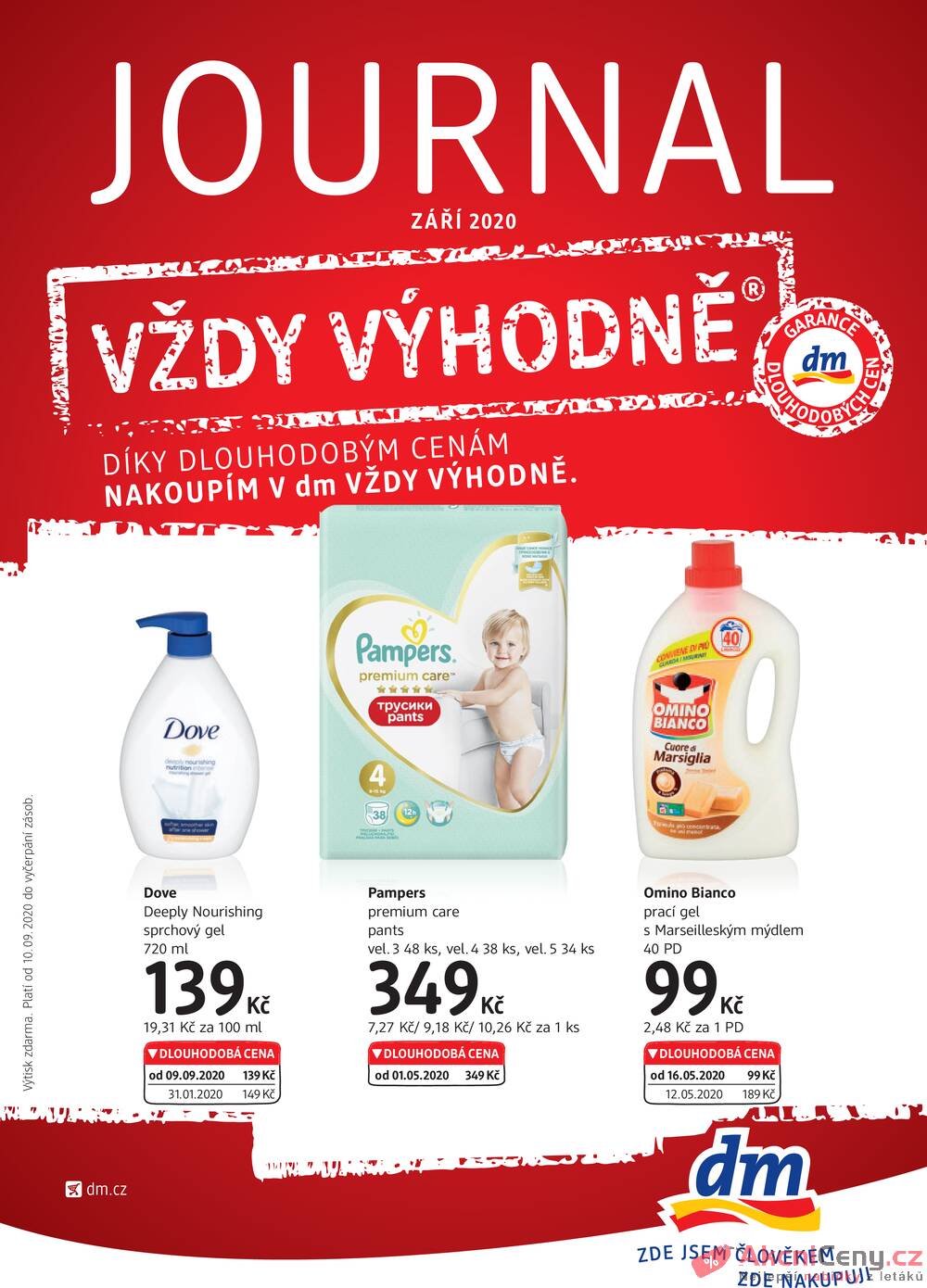 Leták dm drogerie markt - DM drogerie od 10.9. do 14.10.2020 - strana 1 Leták dm drogerie markt - DM drogerie od 10.9. do 14.10.2020 - strana 1
