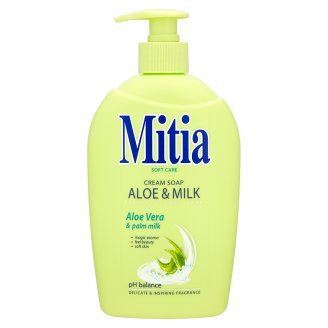Mitia Tekuté mýdlo s dávkovačem, vybrané druhy
