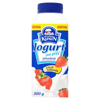 Kunín Jogurt na pití, vybrané druhy