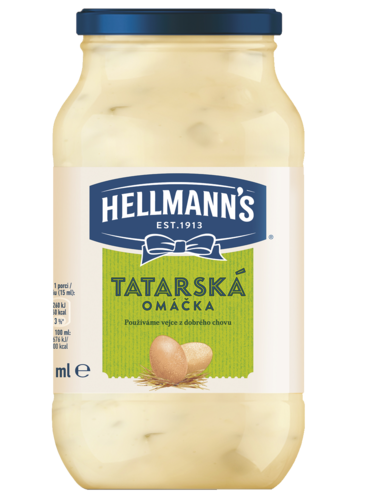 Hellmann's majonéza, tatarská omáčka 650ml, vybrané druhy