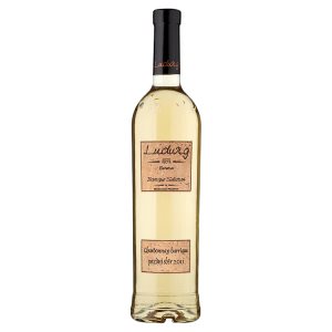 Ludwig Chardonnay barrique jakostní polosuché bílé víno s přívlastkem 0,75l
