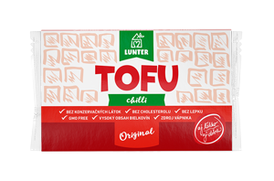 Lunter Tofu ochucené čili 180g