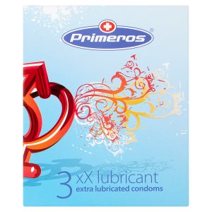 Primeros xX lubricant extra lubrikované kondomy 3 ks