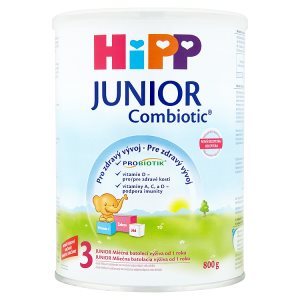 HiPP Junior combiotik 3 mléčná batolecí výživa 800g