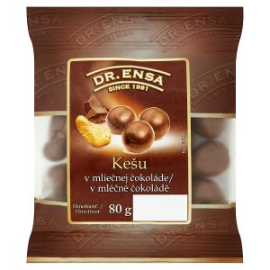 Dr. Ensa Kešu v mléčné čokoládě 80g