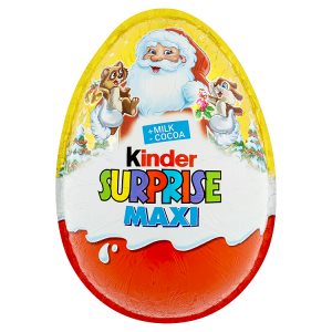 Kinder Surprise Maxi sladké vajíčko s mléčnou čokoládou - s překvapením 100g