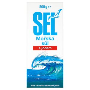 Sel Mořská sůl s jodem 500g