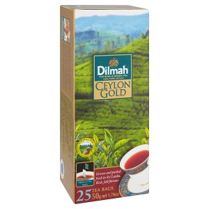 Dilmah Ceylon gold černý čaj 25 sáčků 50g
