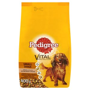 Pedigree granule 400g, vybrané druhy