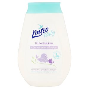 Linteo Baby Tělové mléko s bio měsíčkem lékařským 250ml