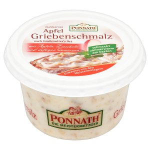 Ponnath ŘEZNIČTÍ MISTŘI Škvarková pomazánka s jablky e 200g