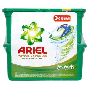 Ariel gelové kapsle 64 dávek, vybrané druhy