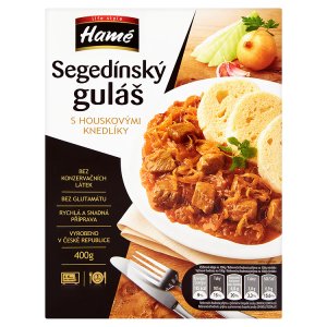 Hamé Life Style Segedinský guláš s houskovými knedlíky hotové jídlo 400g