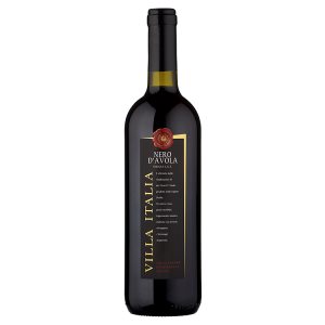 Villa Italia Nero d'Avola Italské červené víno suché 75cl