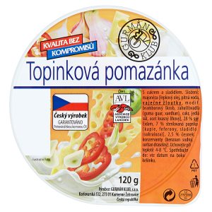 Gurmán Klub Topinková pomazánka 120g