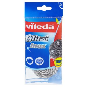 Vileda Glitzi Inox drátěnka 2 ks