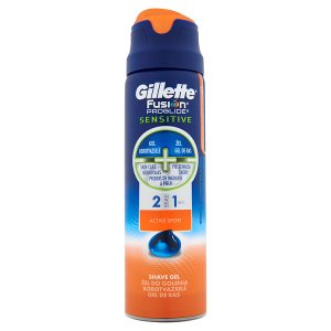 Gillette Fusion gel na holení 170ml, vybrané druhy