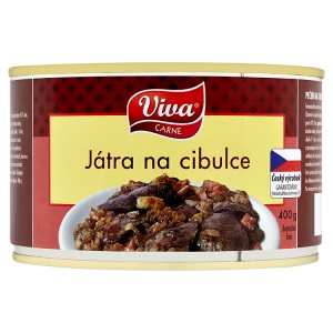 Viva Carne Játra na cibulce 400g