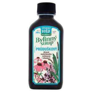 MaxiVita Průduškový bylinný sirup 260g